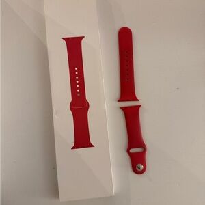 Apple Watch Band in Bold Red 40mm